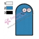 Bloo Fosters Home Embroidery Design 02